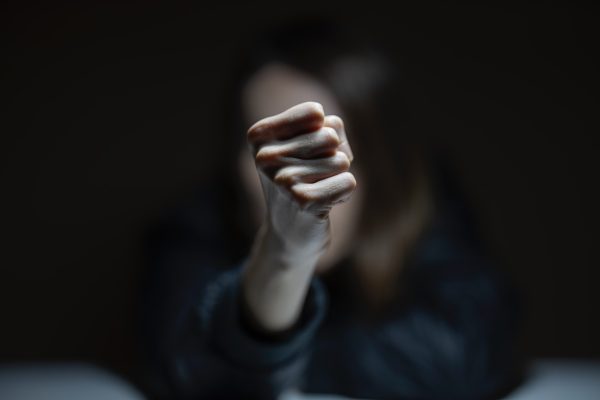 person in black long sleeve shirt