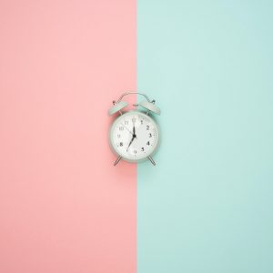 silver bell alarm clock