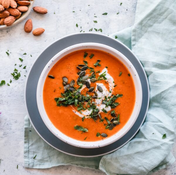 soup in bowl