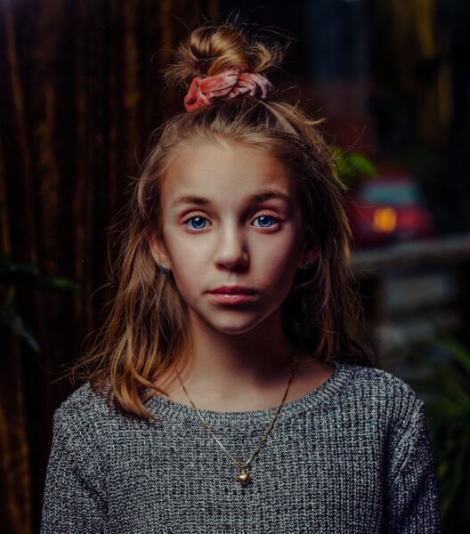 girl's portrait photography
